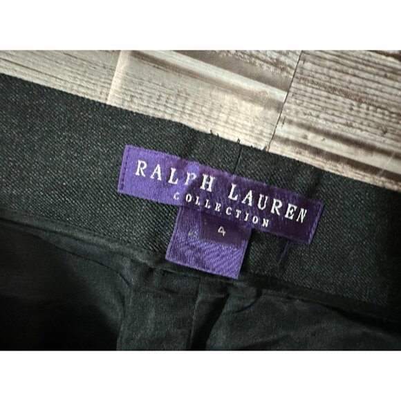 Ralph Lauren Collection Purple Label Wool Pants sz 4 NWOT Made in USA vintage - Picture 2 of 7